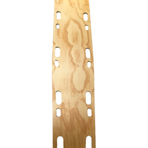 Camilla rigida de madera