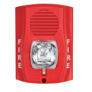 Sirena estrobo roja 12-24VCD