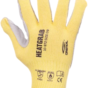 Guante de kevlar palma de carnaza 120 prs