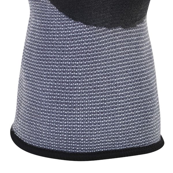 Guante nylon gris con nitrilo microporoso - Image 2