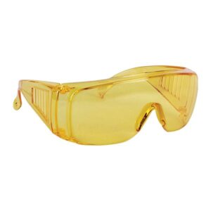 Lente de seguridad amarillo visitante