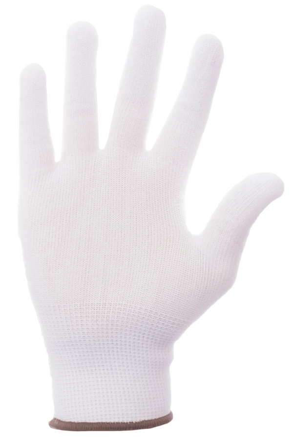 Guante nylon blanco 120 pares - Image 2